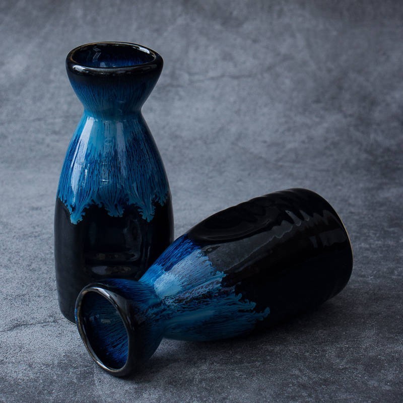 Olla de vino azul B