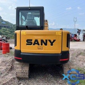 รถขุดตีนตะขาบ Sany Sy55c รุ่นใหม่ ขายดี พร้อมเครื่องยนต์ Isuzu ระบบ PLC และปั๊มไฮดรอลิก 5.5 ตัน สำหรับงานเกษตร - Product Image 2