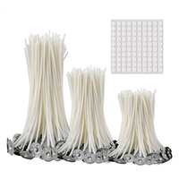 Mèche en coton 100% personnalisable en gros pour la fabrication de bougies
