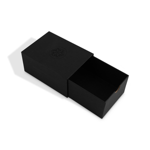 Sang trọng màu đen UV Mỹ phẩm quà tặng vẻ đẹp giấy cao cấp các tông trượt ngăn kéo hộp - Product Image 1