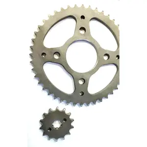 Chinese supplier Motorcycle Chain And Sprocket Kit CD70 41 14T 420 104L