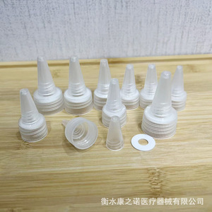 Tapa de Botella de Plástico de 18, 20 y 24 mm de Diámetro con Boquilla Puntiaguda de Grado Alimenticio para Cosméticos - Product Image 4