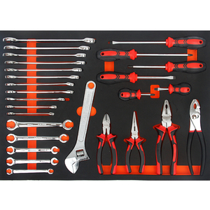 234-Piece Repairing Car Toolkit in Roller Cabinet Workbench with 7 <b>Drawers</b> and <b>Tool</b> Storage Box 48cm X 72cm X 101cm - Product Image 4