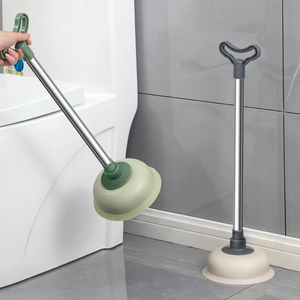 थोक शक्तिशाली वैक्यूम सक्शन शौचालय प्लंजर रबर कप बाथरूम सफाई उत्पाद ड्रेज शौचालय - Product Image 2