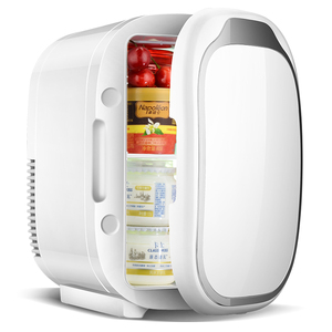 6L Portable Car Mini Refrigerator <strong>12V</strong> Semiconductor Cooler <strong>Fridge</strong> for Drinks Food Skincare Home Office Travel Camping Use - Product Image 1