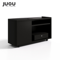 Bureau de direction moderne de haute qualité JUOU, mobilier de bureau en bois, armoire latérale mobile noire durable, armoire de rangement pour dossiers