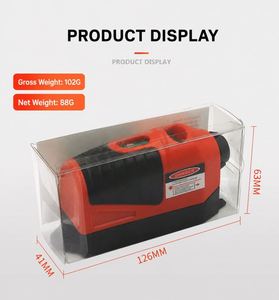 <span class=keywords><strong>Nivel</strong></span> Láser Multicolor de Una Línea, Marcador Láser Multifuncional de Pared, <span class=keywords><strong>Nivel</strong></span> de Burbuja <span class=keywords><strong>con</strong></span> Láser Azul, Rojo y Naranja - Product Image 6