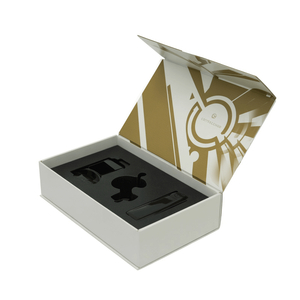 Recyclable Rigid Cardboard Empty Magnetic Closure Gift <b>Box</b> Custom Magnet Rigid Paper Packaging Boxes With Logo - Product Image 1