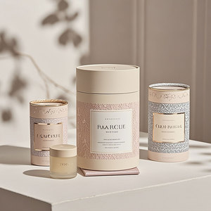 Logo personalizzato stampa rotondo vuoto pacchetto cosmetico cilindro di carta Kraft scatola del prodotto chicco di caffè tè imballaggio cartone tubo di carta - Product Image 6