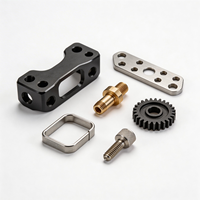 Polea de Acero Inoxidable y Aluminio Anodizado CNC, Piezas Personalizadas - Mecanizado de Precisión por Electroerosión por Hilo 3D para Servicios de Mecanizado