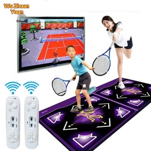 Tapete de Juego <span class=keywords><strong>para</strong></span> Correr con Sensor de Movimiento y Controles Inalámbricos, Compatible con Tenis y Aeróbicos, Ideal <span class=keywords><strong>para</strong></span> Entrenamientos en Casa - Product Image 3