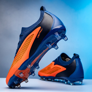 Scarpe da Calcio a Cinque Unisex per Esterni con Suola in Gomma TPU e Tomaia in Mesh per Allenamento Estivo - Product Image 4