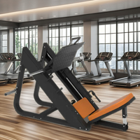 Machine de presse à jambes inclinée à 45 degrés à charge libre pour l'entraînement de la force des muscles des quadricipitres, des fessiers et des ischio-jambiers (partie inférieure du corps)