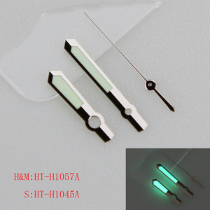 เข็มนาฬิกาเรืองแสงสีเขียว Cut Face Super C3 สำหรับดัดแปลงกลไกนาฬิกาจักรกล NH34 35 36 38 70 รุ่น SKX007 - Product Image 1