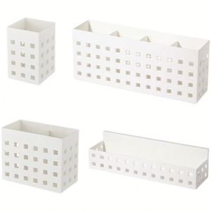 Japannish Magnetic <b>Storage</b> Basket Cutlery Organizer <b>Kitchen</b> Shelf for Refrigerator - Product Image 1