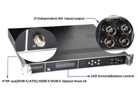 Modulateur numérique RF HD DMB-9581E 8 12 16 24 canaux avec option H.264/H.265 pour système DVB et application DTV