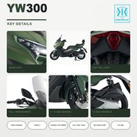 Vente en gros usine – Moteur monocylindre 300cc 4 temps refroidi par eau, freins ABS avant et arrière, vitesse maximale 120 km/h, EURO 5 pour adultes