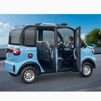 Coche Eléctrico Personalizado de 4 Ruedas, Vehículo Eléctrico Cerrado, Vehículo de Nueva Energía, Mini Coche Eléctrico de 4 Ruedas, Coches Pequeños para Adultos