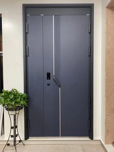 TOMA กริ่งประตูทางเข้าด้านหน้าคู่ด้านนอกเป็นเหล็กด้วยสีขาวสำหรับผู้เข้าชม - Product Image 6