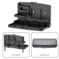 Plateau pliable pour siège de voiture, vente en gros d'usine, logo personnalisé, faible MOQ pour les accessoires automobiles