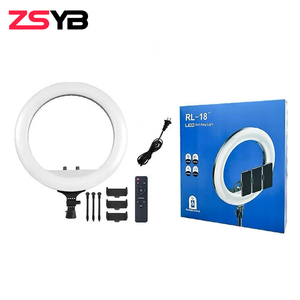 Anillo de Luz LED de 18 Pulgadas con Trípode, Control Remoto, <span class=keywords><strong>Precio</strong></span> al por Mayor para Transmisiones en Vivo, Muy Popular - Product Image 3