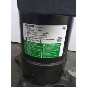 คอมเพรสเซอร์ Lg Jqa048maf รุ่น R410a 3 Pn Dc 540v แบบกึ่งปิด ชนิดลูกสูบปรับปริมาตรได้ - Product Image 1