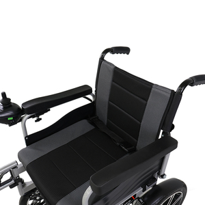 Silla <span class=keywords><strong>de</strong></span> Ruedas Eléctrica con Motor <span class=keywords><strong>de</strong></span> Escobillas Premium, Pulverización Electrostática, Reposabrazos Abatibles, Batería <span class=keywords><strong>de</strong></span> 24V 12AH, Capacidad <span class=keywords><strong>de</strong></span> 100kg - Product Image 4