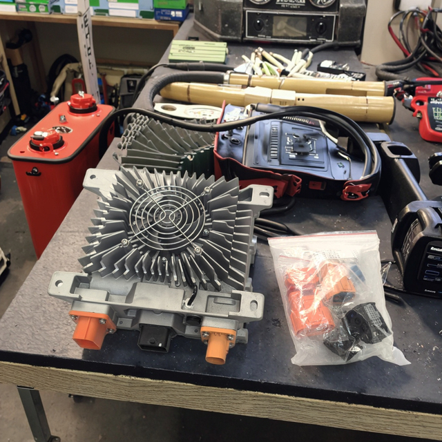 3.3KW 6.6kw on Board Charger with Fan Cooling OBC Product on Board Boat Battery Charger for Car EV Battery