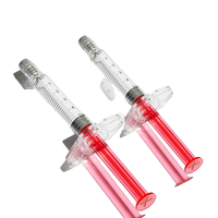 Seringue en verre Luer Lock de 5 ml avec marquage personnalisé, récipient de distribution de précision pour laboratoire