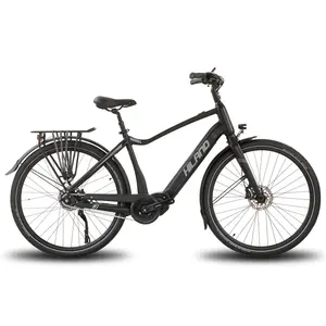 JOYKIE 2022中国城市电动自行车28英寸11速女士36V 250W城市中置电机电动自行车