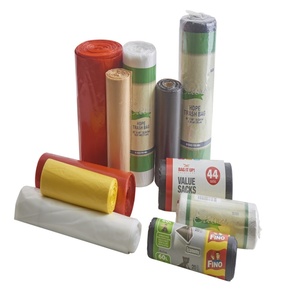 Bolsas de Basura Desechables Resistentes al Agua, Hechas de LDPE y HDPE Reciclado, para Uso Industrial y Doméstico, en Rollo - Product Image 6