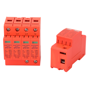 <span class=keywords><strong>Solar</strong></span> PV 20KA 2P DC 500V SPD Protector contra sobretensiones Pararrayos Dispositivo de protección contra sobretensiones SPD - Product Image 5