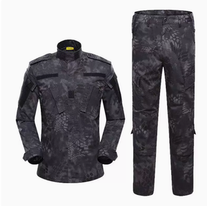 DF <b>Black</b> Python camouflage ACU outdoor camping <b>working</b> uniforms jacket and <b>pants</b> cargo men clothes stock - Product Image 1