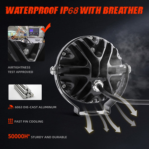 Foco estroboscópico de tres lentes con retroiluminación ámbar blanco redondo de 4,5 pulgadas para motocicleta con interruptor de cableado para <span class=keywords><strong>BMW</strong></span> R <span class=keywords><strong>1200</strong></span> RS 2015-2018 - Product Image 5