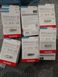 Chiavetta <span class=keywords><strong>USB</strong></span> Type-C 2-in-1 OTG Ultra Dual Drive Sdddc3 32GB 64GB 128GB <span class=keywords><strong>USB</strong></span> <span class=keywords><strong>3.1</strong></span> Gen 1 in Metallo per SanDisk - Product Image 6
