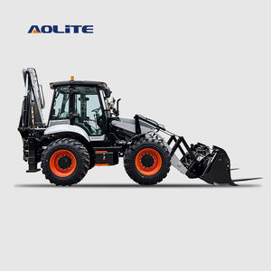 Alt BL105-25 Ce Eac Gratis Verzending <span class=keywords><strong>Chinese</strong></span> Kleine Backhoe 4wd Backhoe Loader Mini Front-End Wiellader Terug Schoffel Te Koop - Product Image 4