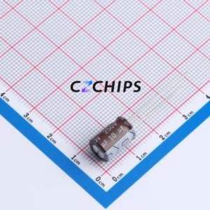 Condensateur électrolytique en aluminium à montage traversant 01EC0004SHG10uF250V, D8xL12mm 10uF 20% 250V 280mA-100kHz - Product Image 1