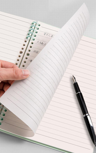 <span class=keywords><strong>Quaderno</strong></span> a <span class=keywords><strong>Spirale</strong></span> Impermeabile con Copertina in PP/PVC, Formato A5/B5/<span class=keywords><strong>A4</strong></span>, 60 <span class=keywords><strong>Fogli</strong></span> Interni a Righe, per Scuola e Promozioni - Product Image 6