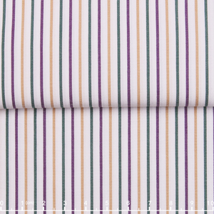 Tessuto Popeline Premium in Cotone Lyocell Tinto in Filo a Righe Colorate, Trattato con Ammoniaca Liquida, per Camicie da Uomo, Donna e Bambino, Anti-piega - Product Image 3