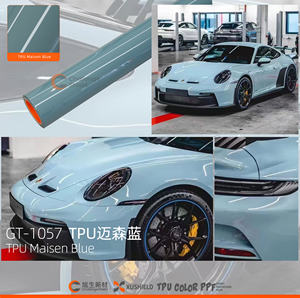 Film <span class=keywords><strong>automobile</strong></span> en polyuréthane PPF changeant de couleur, protection métallique, diamant cristallin TPU, brillant et coloré, 1,52 x 15 mètres, vente en gros - Product Image 3