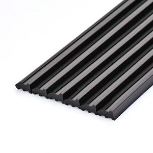 Guarnizioni in EPDM e Profili in Alluminio a U/H, Strisce Impermeabili per Pareti Vetrate e Vetri di Finestre, Guarnizioni in Gomma per Vetrate - Product Image 6