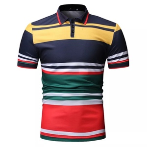 Camiseta de Manga Corta al por Mayor, Uniforme, Lisa, de Golf, 100% Poliéster, Camisetas Polo para Hombre - Product Image 1