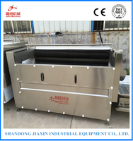 Borstel Groente Reinigingsmachine Gemberschillen Aardappel Wortel Cassave Wasmachine Dunschiller Voor Fruit En Groente Wassen En Schillen One Shot