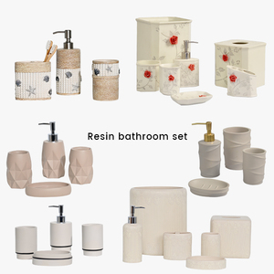 <span class=keywords><strong>Set</strong></span> da <span class=keywords><strong>Bagno</strong></span> in Ceramica con Accessori Sanitari Eleganti in <span class=keywords><strong>Porcellana</strong></span> Goffrata - Offerta Speciale - Product Image 3