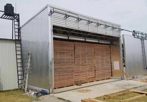 Máquina de tratamiento de madera de gran capacidad Nueva condición Horno de secado de madera Horno secador de madera