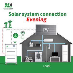 ระบบพลังงานแสงอาทิตย์แบบออฟกริดครบชุด 5KW 8KW 10KW ระบบไฮบริดพร้อมแบตเตอรี่ในตัว - Product Image 2