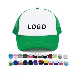 Gorra Trucker de Espuma Personalizada 2025, 5 Paneles, Bordada, Camuflaje, Rosa Neón, Verde y Beige, con Logotipo Personalizado - Product Image 1