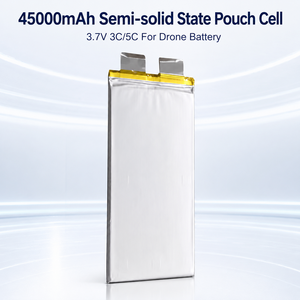 Batterie de drone en polymère de lithium en gros, cellule haute capacité 45000 mAh, mince, 3,7 V, rechargeable - Product Image 1