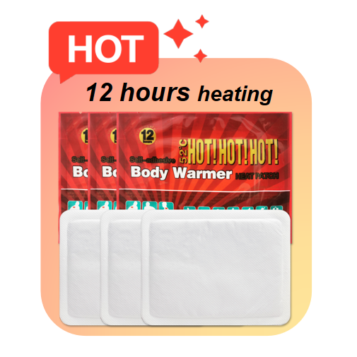 12 Hours Self-heating Body Warm Paste Winter Medical Warmer Patch Heat Therapy Patches