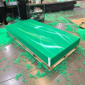 Màu xanh lá cây màu 20 mét Độ dày <span class=keywords><strong>uhmw</strong></span> polyethylene trơn Tác động kháng <span class=keywords><strong>Sheets</strong></span> & Bars 1000 mét * 2000 mét - Product Image 2